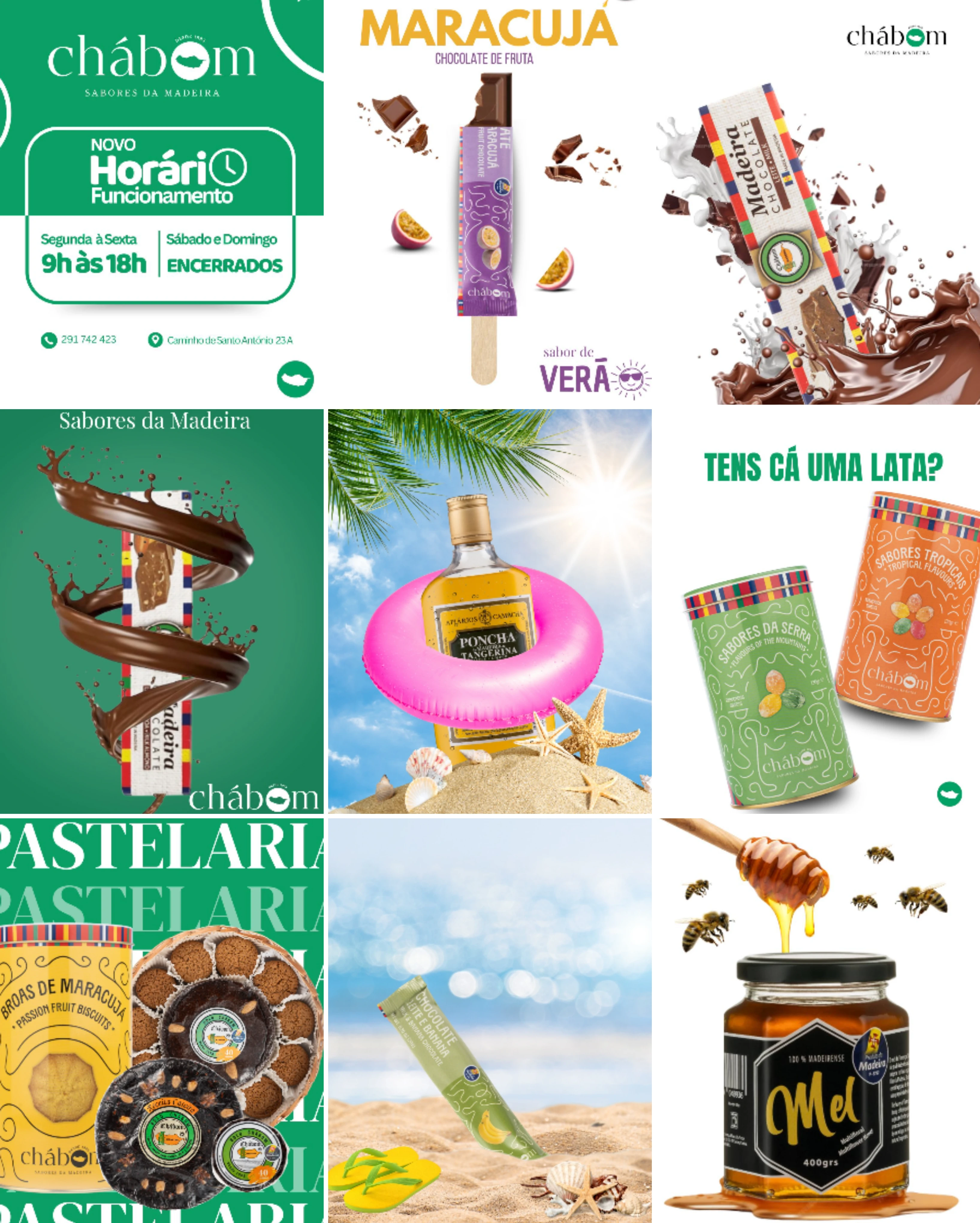 Chábom Madeira - Branding